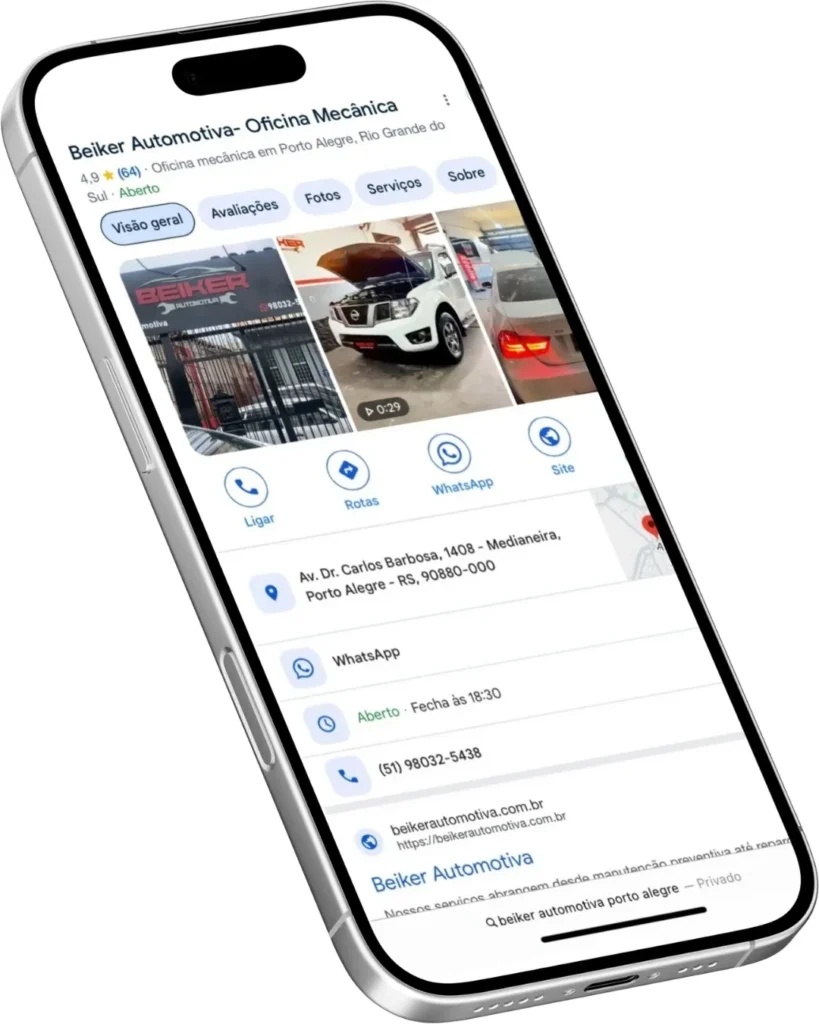 Avaliações do Google - Beiker Automotiva Oficina Mecânica em Porto Alegre